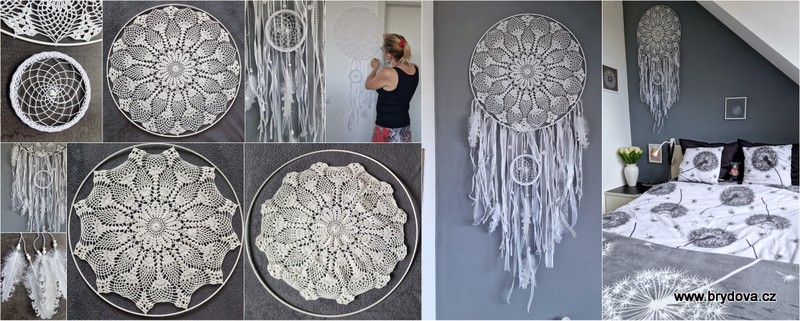 Vlog 995/24 – DIY – krajkový lapač snů