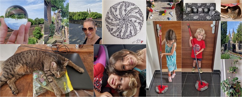 Vlog 1028/24 – Vyšehrad, zentangle a vnoučátka