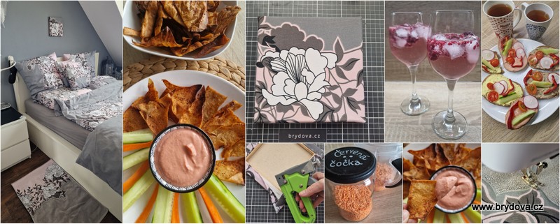 Vlog 1234/25 – čočkové chipsy a hummus, pohanková paštika a novinky z ložnice
