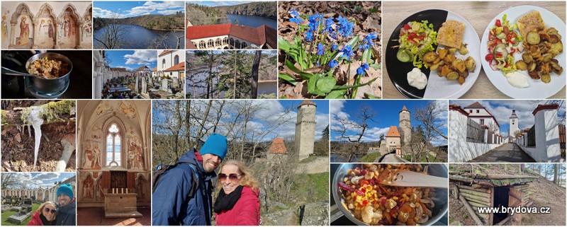 Vlog 1250/25 – Zvíkov, restaurace s v lese a kapličkový hřbitov
